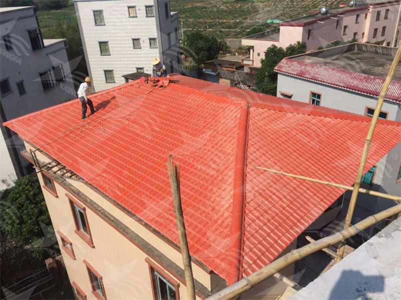 探秘農(nóng)村自建房建房利器！樹脂瓦多少錢一平，合成樹脂瓦價格揭秘！